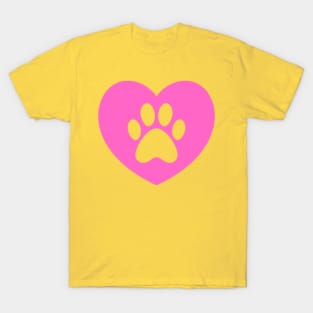 Dog paw T-Shirt